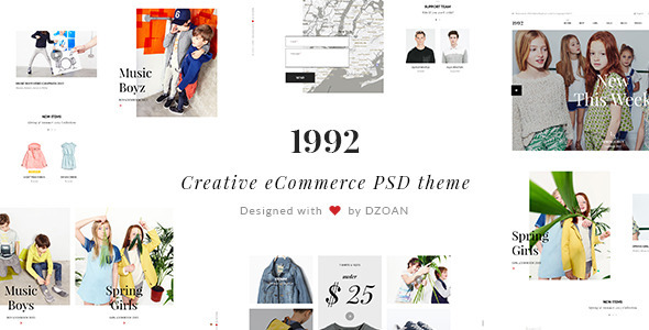 1992 | Creative eCommerce PSD Theme Nulled Nulled Free Download
