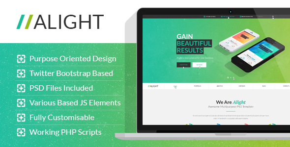 Alight - Multipurpose HTML Template Nulled Nulled - Free Download