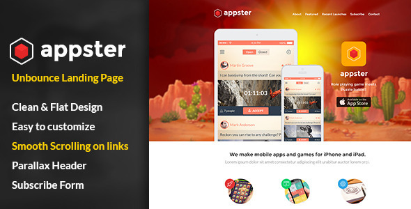 Appster Unbounce Landing Page Nulled - Download Free Nulled