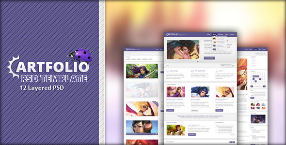 Artfolio - PSD Template Nulled Nulled - Free Download