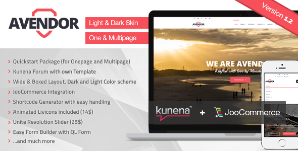 AVENDOR - Responsive Multi-purpose Joomla Template Nulled - Free Download Nulled