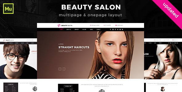 Beauty Salon Muse Template  Nulled Nulled Free Download