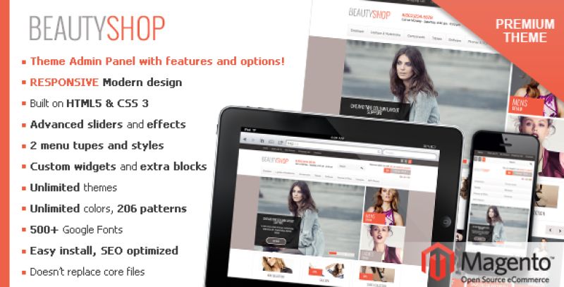BeautyShop – Responsive Magento theme! Nulled Nulled - Free Download