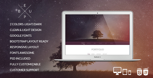 BeUp - One Page Multi Purpose Modern HTML Template Nulled - Download Free Nulled