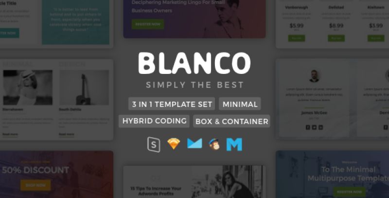 Blanco | Minimalist Template Nulled - Download Free Nulled