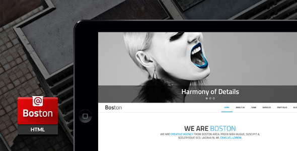 Boston - Corporate Parallax HTML Template Nulled Nulled - Free Download