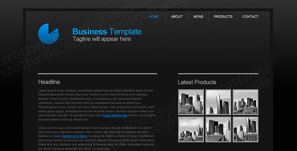 Business Template | Dark & Clean Nulled - Download Free Nulled