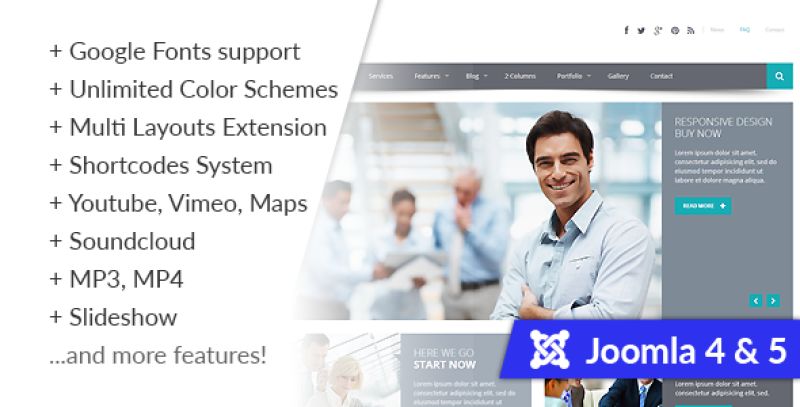 Cacoon :: Responsive Business Joomla 3, 4 & 5 Template Nulled Nulled - Free Download
