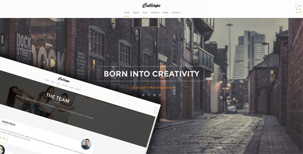 Calliope - Clean Responsive HTML5 Template Nulled Nulled - Free Download