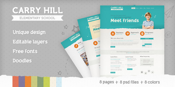 Carry Hill Elementary School Nulled Nulled - Free Download