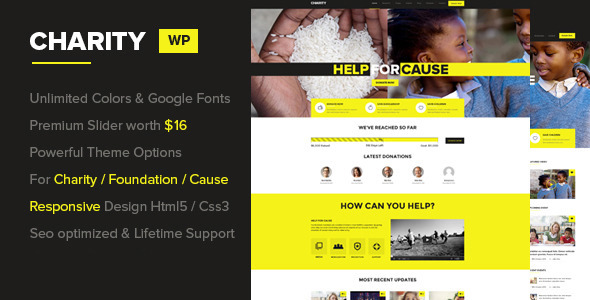 Charity WordPress Theme Nulled Nulled - Free Download