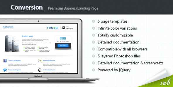 Conversion - Premium Landing Page Nulled Nulled - Free Download