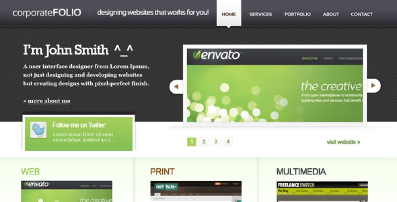 corporate folio Nulled - Download Free Nulled