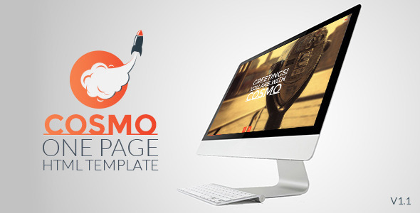 Cosmo - HTML5 One Page Template Nulled Nulled - Free Download