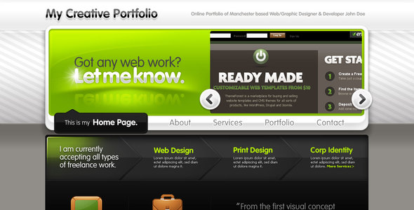 Creative Portfolio for Freelancers or Studios Nulled Nulled - Free Download