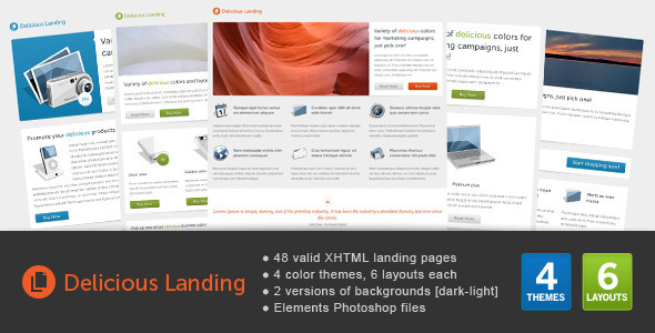Delicious Landing Nulled Nulled - Free Download
