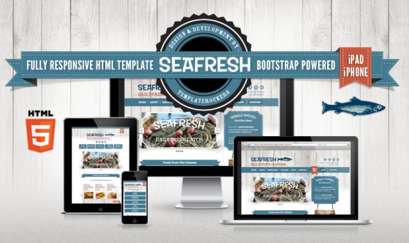 Delimondo Seafresh Fully Responsive HTML Template Nulled Nulled - Free Download