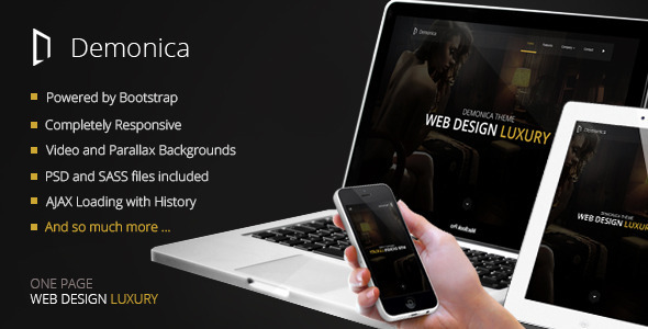 Demonica - Responsive Multi-Purpose Template Nulled Nulled - Free Download