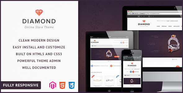 Diamond — Responsive Magento Theme Nulled Nulled - Free Download