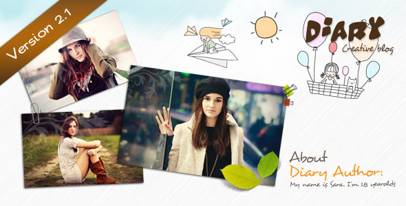 Diary - Joomla Responsive Template Nulled Nulled - Free Download