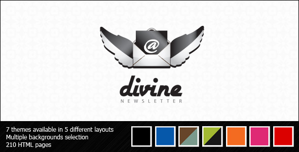 Divine Newsletter - Email Templates Nulled Nulled - Free Download