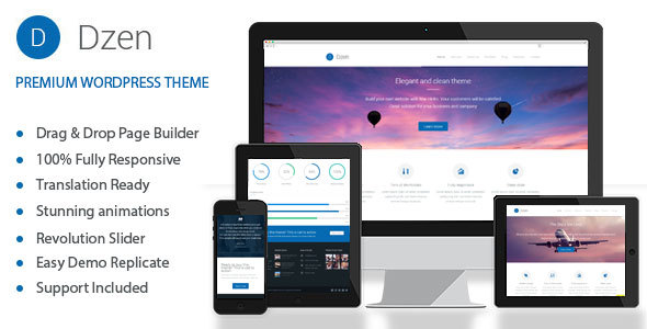 Dzen - Multipurpose Business & Event WordPress Theme Nulled Nulled - Free Download