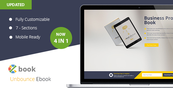 Ebook  Unbounce Template Nulled Nulled Free Download