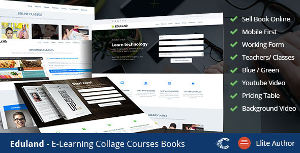 Eduland - Collage Career HTML Landing Page Nulled Nulled - Free Download