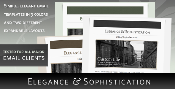 Elegance - HTML Email Template Nulled Nulled - Free Download
