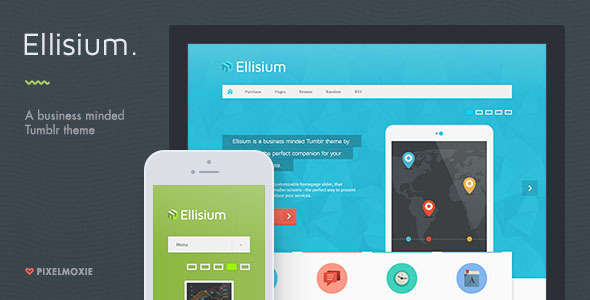 Ellisium - A Business Minded Tumblr Theme Nulled Nulled - Free Download