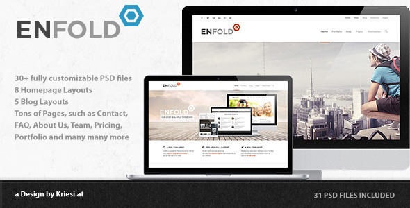 Enfold - PSD  Nulled Nulled - Free Download