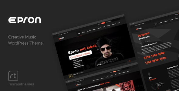 Epron - Music Theme for WordPress Nulled Nulled - Free Download