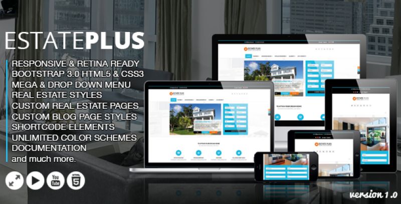Estate Plus | HTML Template Nulled Nulled - Free Download