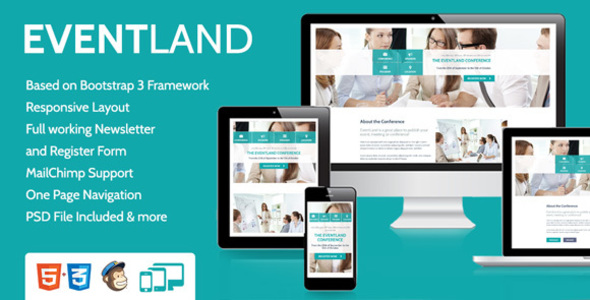 EventLand Landingpage Nulled Nulled - Free Download