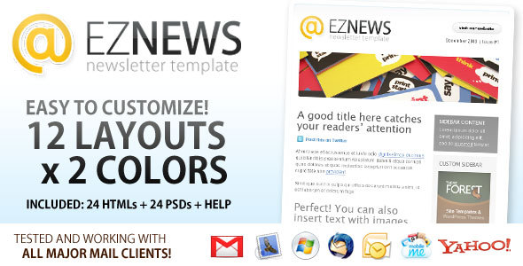 EZ News Newsletter Template Nulled Nulled - Free Download