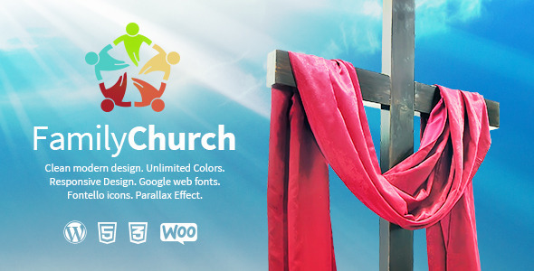 Family Church | Clean Responsive Religion Theme Nulled Nulled - Free Download