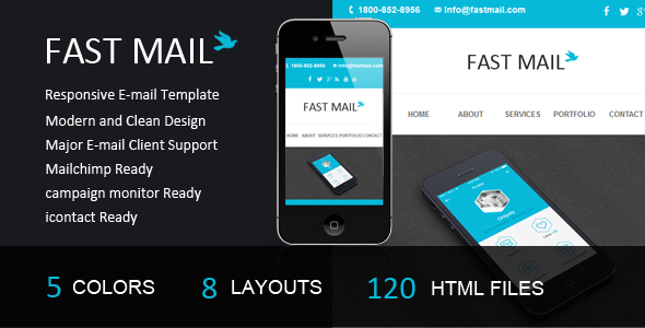 Fast Mail- Responsive E-mail Template Nulled Nulled - Free Download