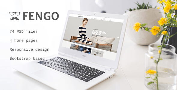 Fengo - Responsive eCommerce PSD Template Nulled Nulled - Free Download