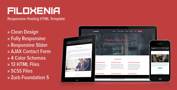 Filoxenia - Responsive Hosting HTML Template Nulled Nulled - Free Download