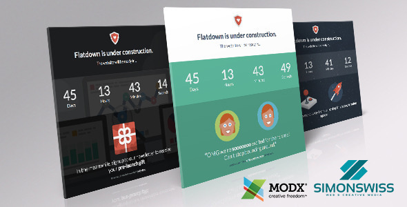 Flatdown - Coming Soon MODX Theme Nulled - Download Free Nulled