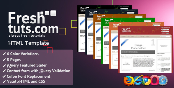 FreshTuts HTML Template Nulled Nulled - Free Download