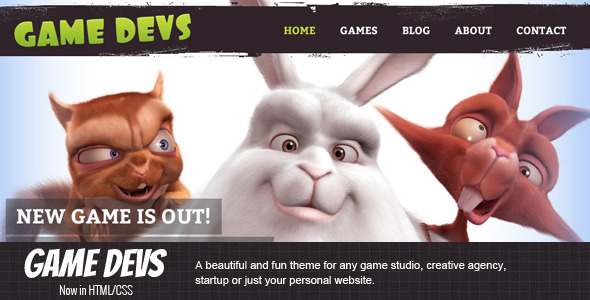 Game Devs HTML Nulled - Free Download Nulled