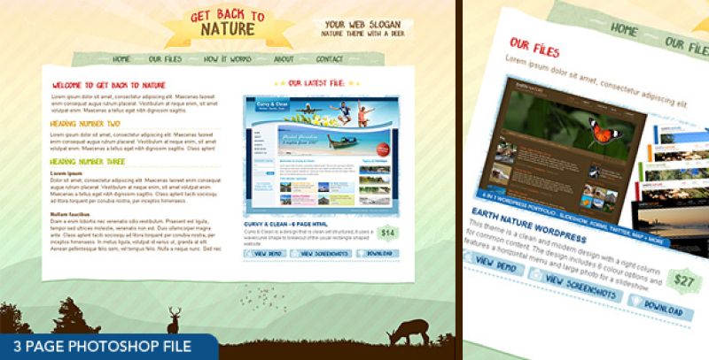 Get Back To Nature - Photoshop Nulled Nulled - Free Download