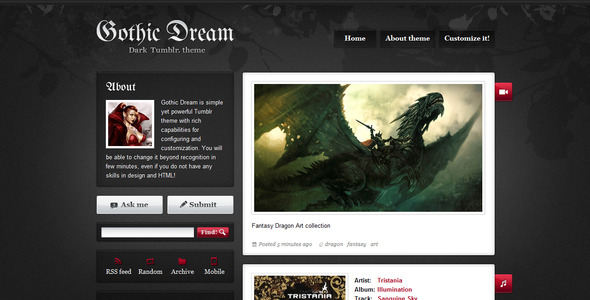 GothicDream Nulled Nulled - Free Download