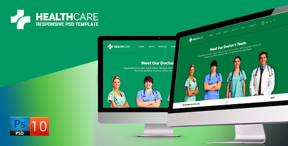 Health Care PSD Template Nulled Nulled - Free Download