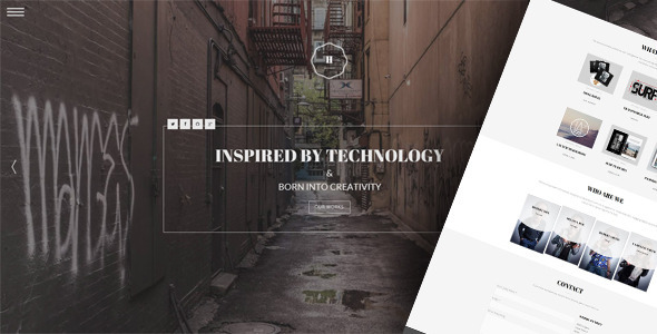 Hephaestus - One-Page Creative Template Nulled Nulled - Free Download