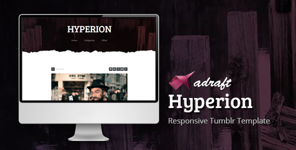 Hyperion - Responsive Tumblr Template Nulled Nulled - Free Download