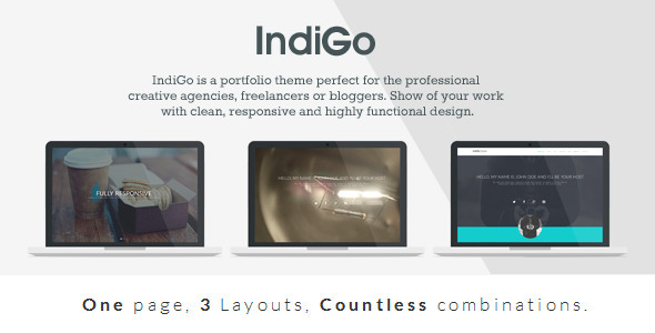IndiGo - Responsive One Page Template Nulled Nulled - Free Download
