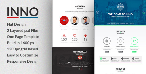 Inno- Creative PSD Template Nulled Nulled - Free Download