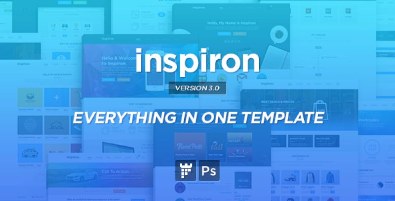 inspiron - Corporate Multipurpose PSD Template Nulled Nulled - Free Download